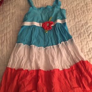 Girls summer dress. Size 5.